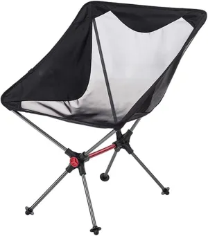 IRYZE Outdoor Chair Folding Camping Chair Outdoor Folding Chair Camping Beach Portable Simple Backrest Folding Sketching Seat Stool with Mesh Fabric Backrest Camping Chair Foldable Chair (Color : B)