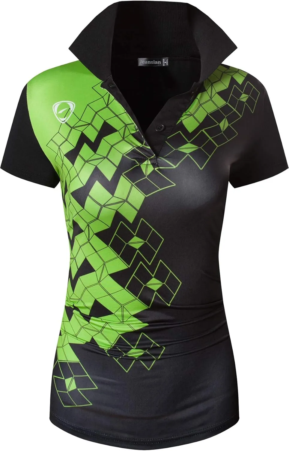 jeansian Women's 3 Packs Outdoor Sport Dry Fit Polo Tee Poloshirt Tshirt Golf TennisT-Shirt SWT251