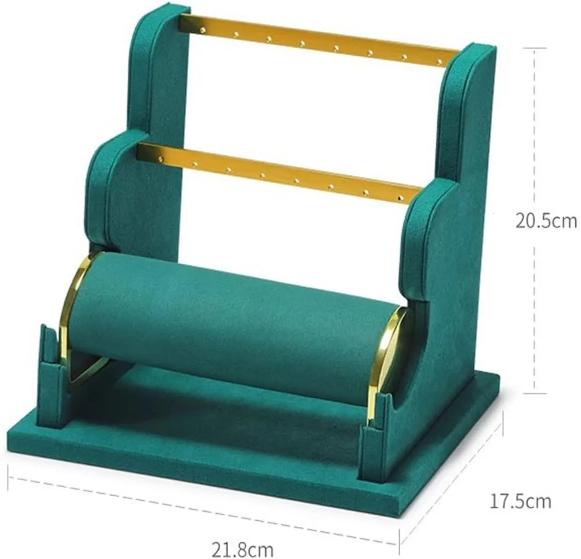Jewelry Display Stand Earring Display Holder, Velvet Jewelry Display Stand, Detachable Bracelet Display Organizer Stand, Jewelry Holder for Watch Display Jewelry Holder (Color : F)