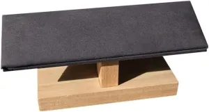 Jewelry Rack Velvet Wooden Jewelry Rack Bracelet Watch Stand Display Props Shopping Mall Counter Jewelry Display Organizers Jewelry Stand Holder(Gris)