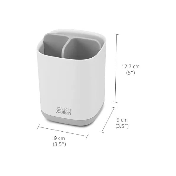 Joseph Joseph Slim toothbrush holder with 3 storage compartments