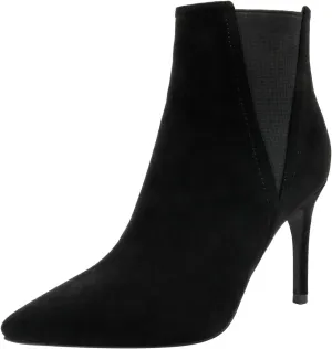 JOY IN LOVE Women's Ankle Boots Middle Heel Pointed Toe Stiletto Boots