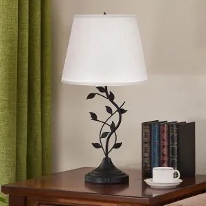 Kakanuo USB Table Lamp Bedside Lamp with USB C Charging Ports, White Traditional Nightstand Lamp Desk Lamp Large Retro Table Lamp for Bedroom and Living Room