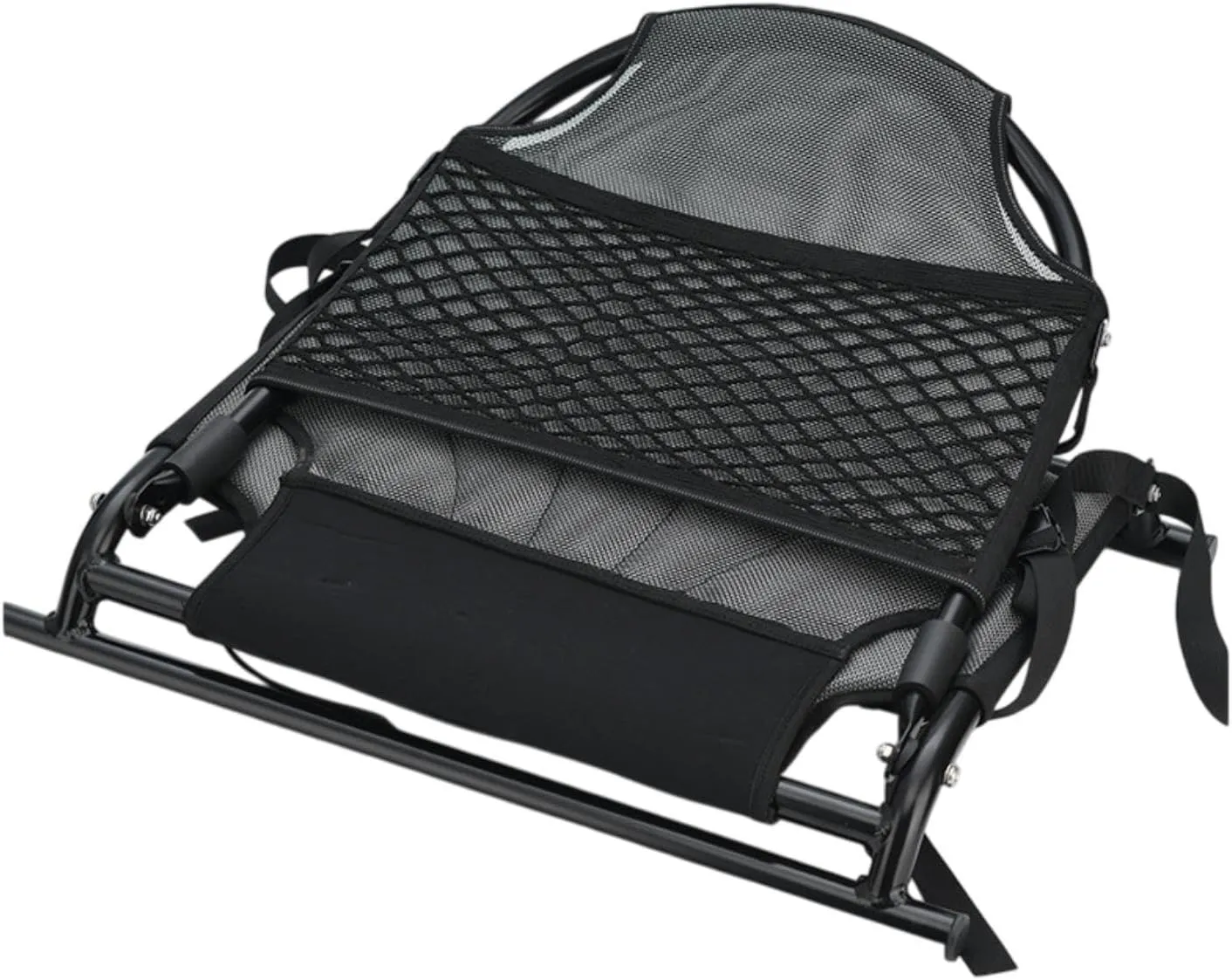 Kayak Seat with Back Support Inflatable Boat Backrest Seat Folding for Sit on Top Versatile Sitting Pad Mat for Fishing