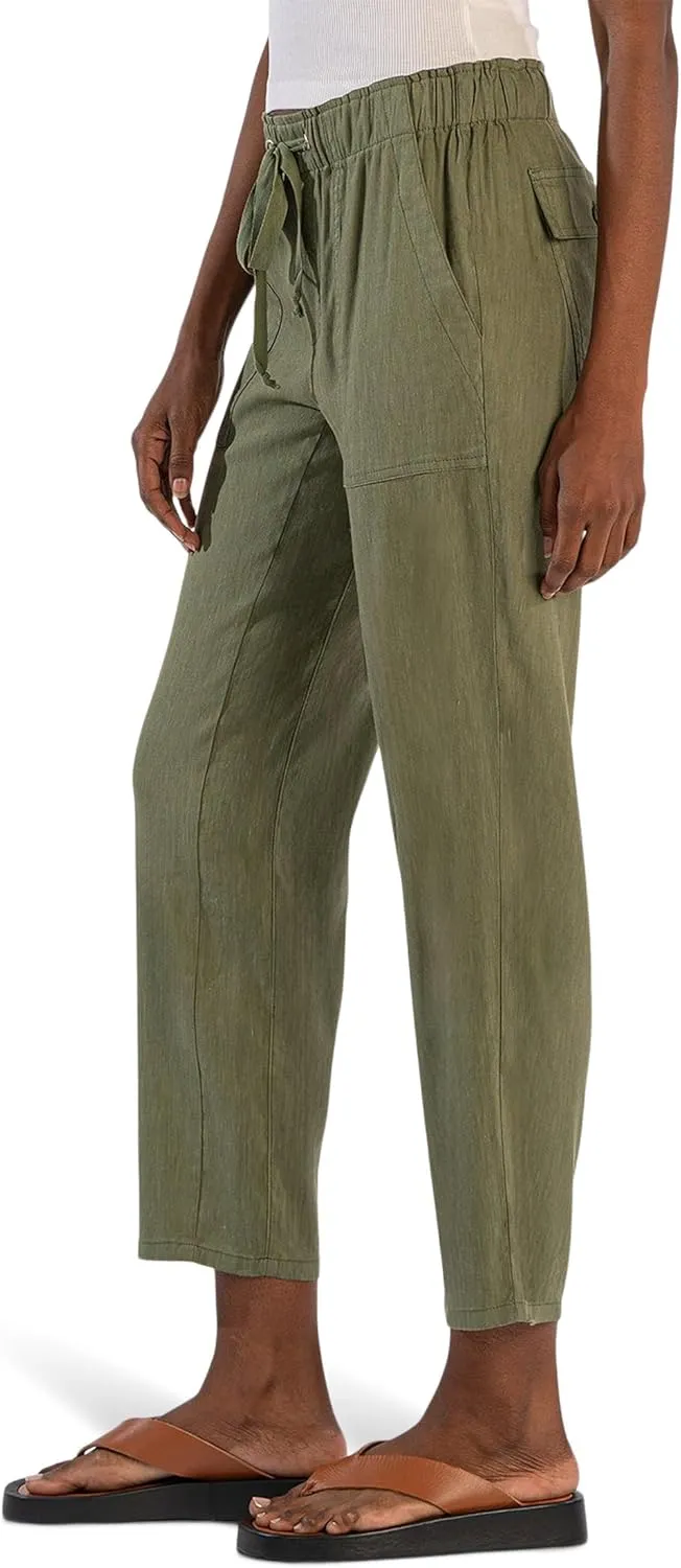 KUT from the Kloth Women's Rosalie-Drawstring Pants with Porkchop Pockets