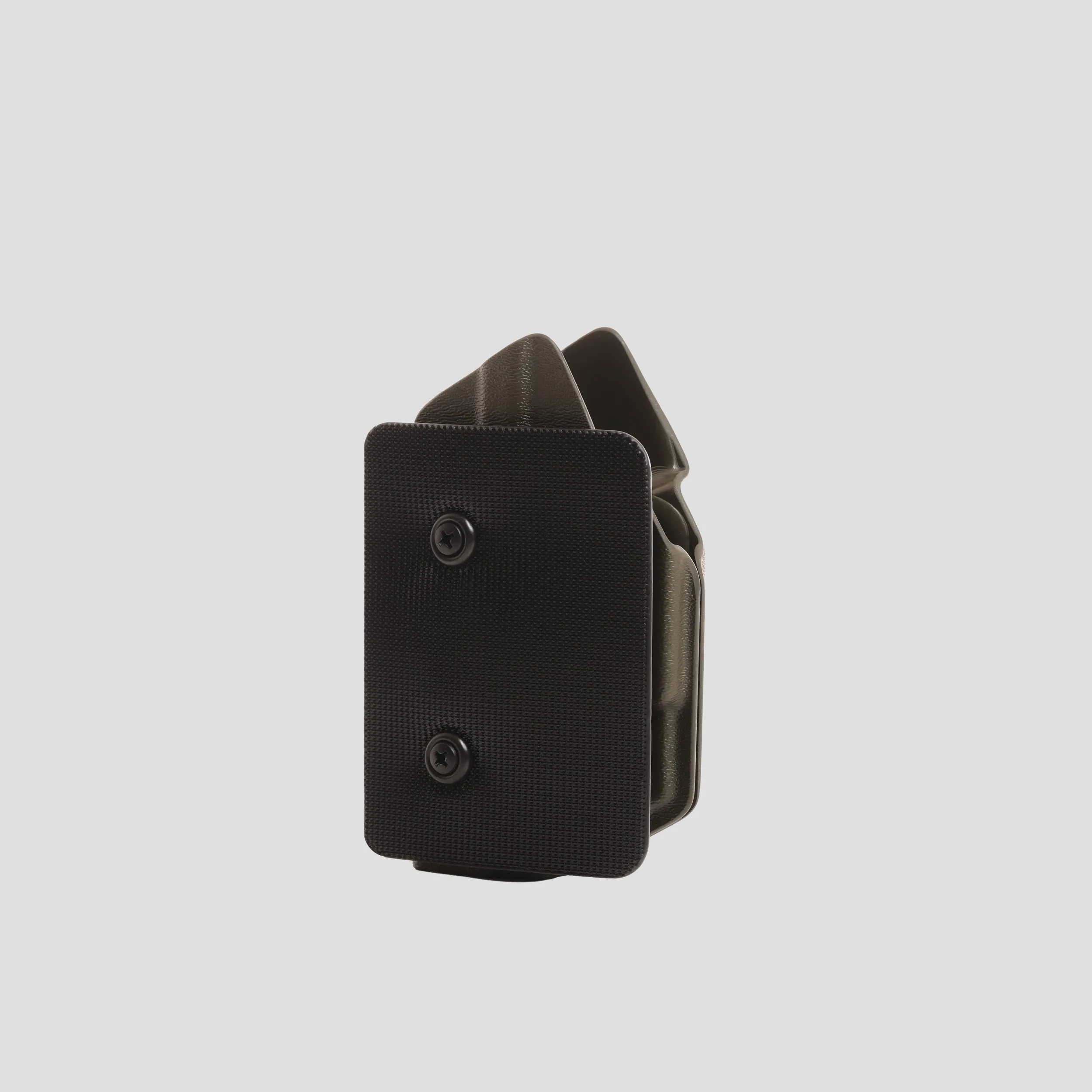 KYDEX HOLSTER WITH VELCRO® HOOK ATTACHMENT PANEL (NO LIGHT/LASER) OD GREEN