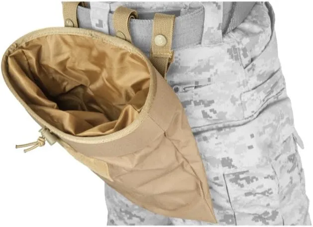 Lancer Tactical Durable Nylon 600D Foldable MOLLE Large Tactical Dump Pouch