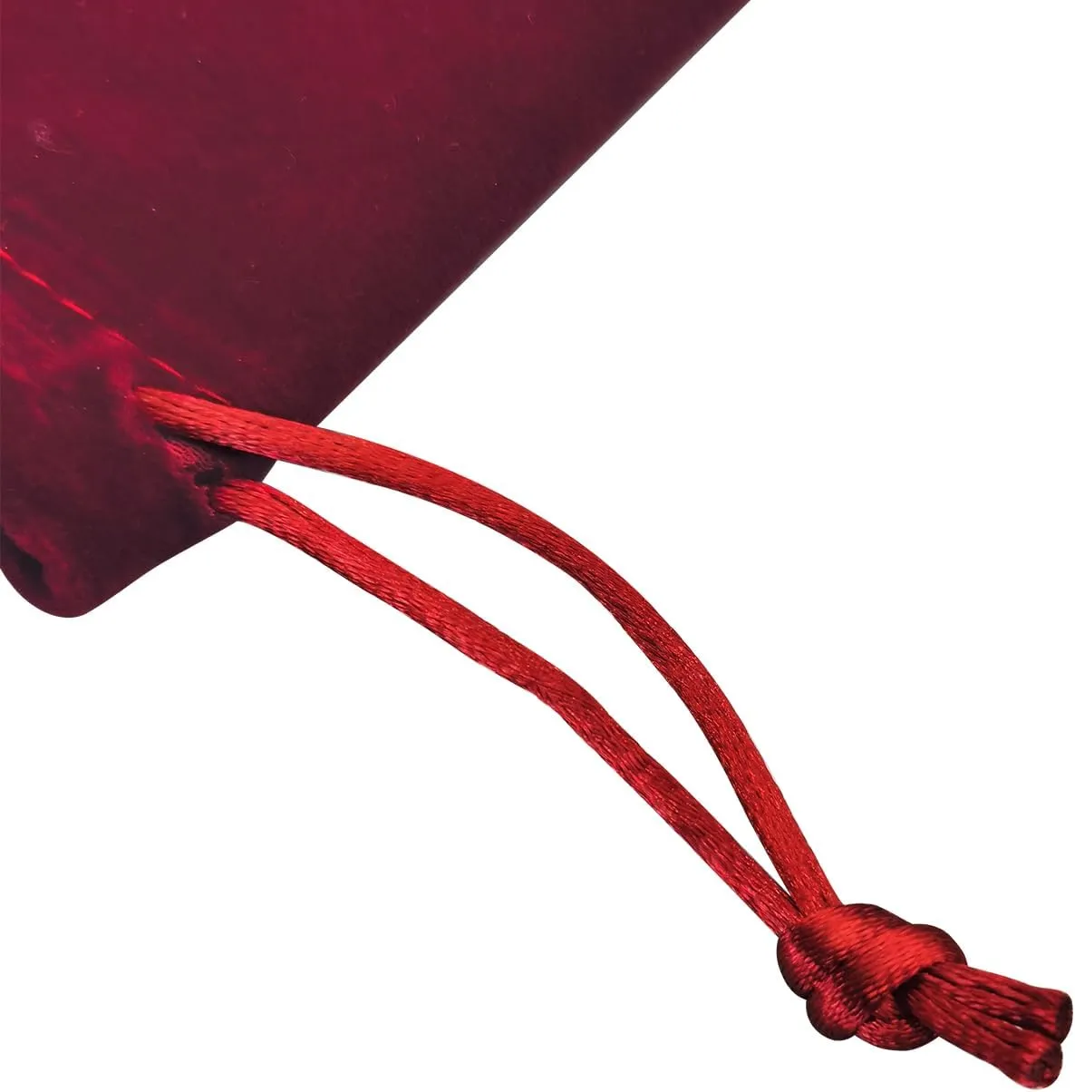 Large Burgundy Velvet Cremains Bag - for Use Inside The Urn - Size 10"X12" (230 Cubic Inches Capacity) - Includes a Resealable PE Material Ashes Storage Bag Suitable for All Ashes (Burgundy, Large)