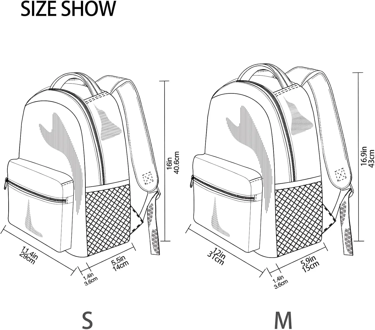 Large Capacity Backpack for School Trips Bohemian Bison Lightweight Student Bags Multifunctional Laptop Bag