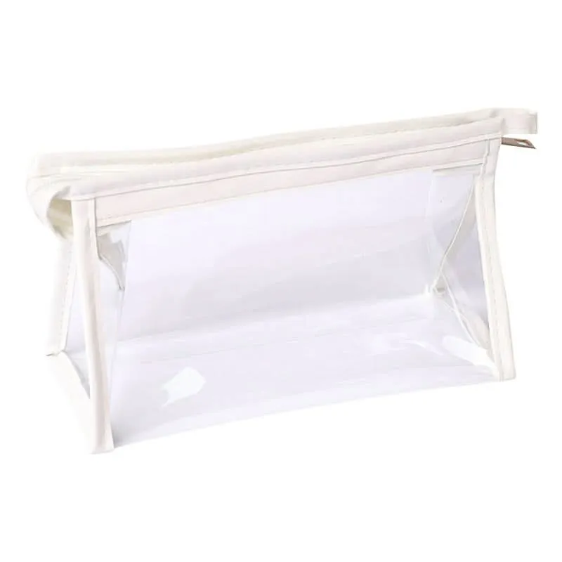 Large Capacity Transparent Stationery Pencil Bag