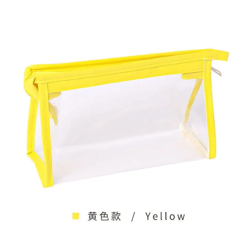 Large Capacity Transparent Stationery Pencil Bag