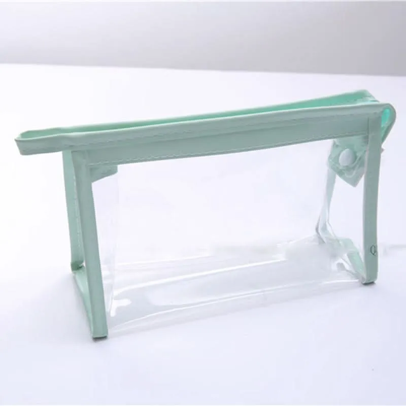 Large Capacity Transparent Stationery Pencil Bag