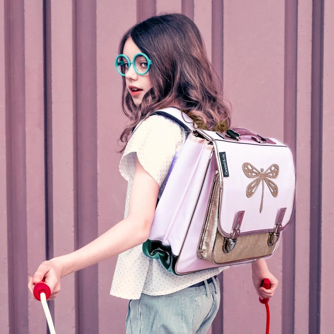 Large Dragonfly Backpack by Caramel & Cie