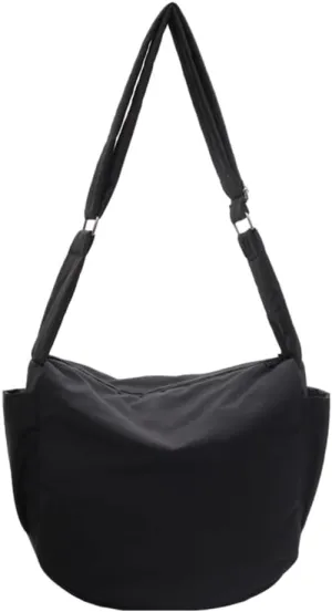 Large Nylon Shoulder Bag