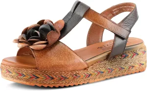L'Artiste by Spring Step Tempest Camel Multi Leather 42 (US Women's 10.5-11) M