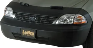 Lebra Covercraft Custom Fit Front End Cover for Nissan Versa - (Vinyl, Black)