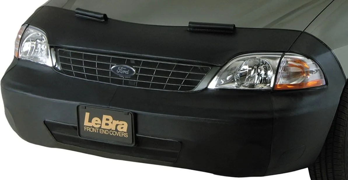 Lebra Covercraft Custom Fit Front End Cover for Nissan Versa - (Vinyl, Black)