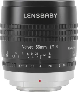 Lensbaby - Velvet 56 - for Sony E - Soft and Velvety Effect - Perfect for Macro and Portraits - Glow Effect