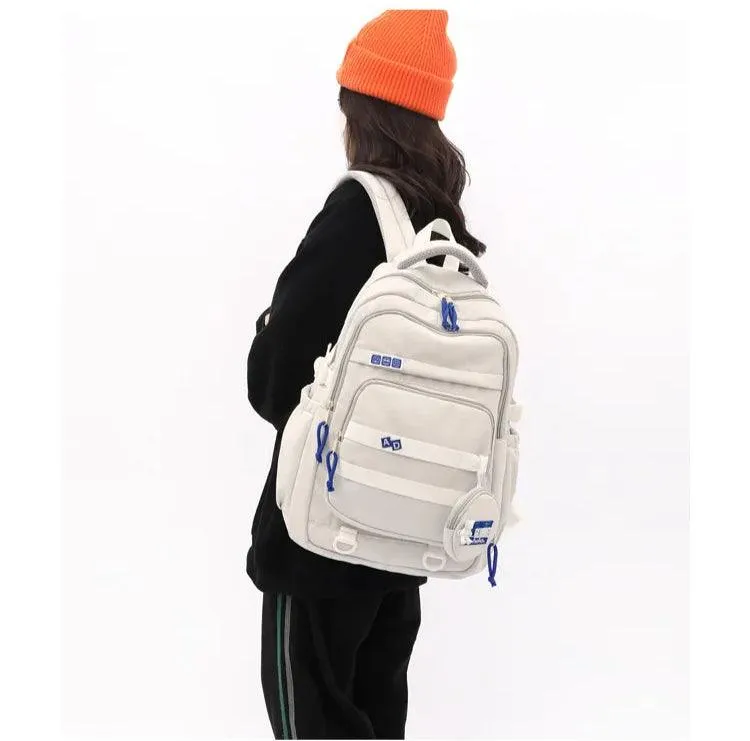 Lightweight Large-Capacity Book Bag – Simple and Stylish for Teenagers