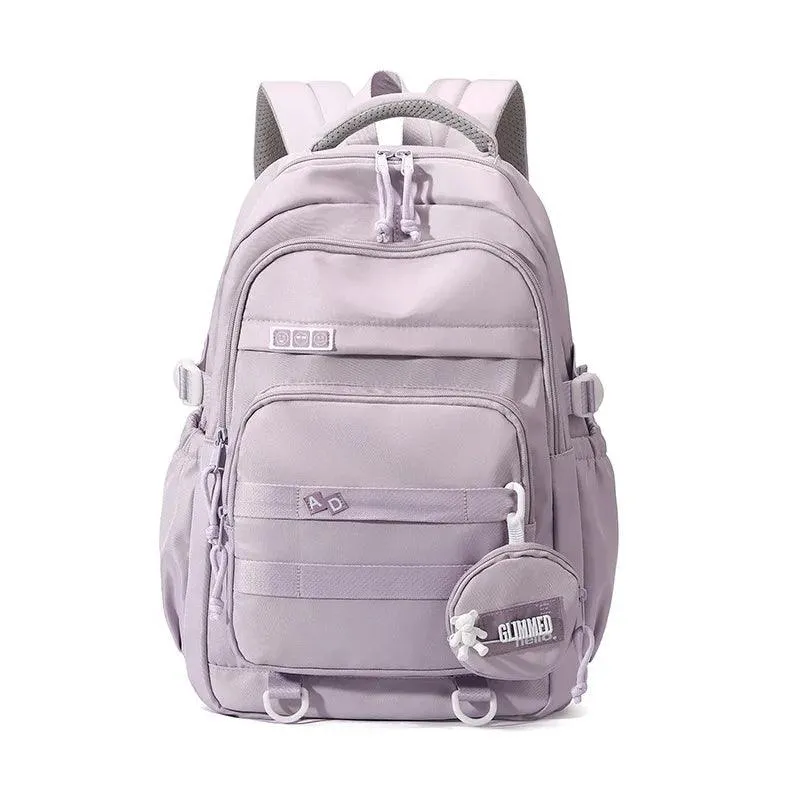 Lightweight Large-Capacity Book Bag – Simple and Stylish for Teenagers