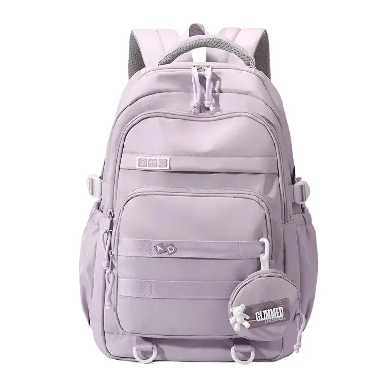 Lightweight Large-Capacity Book Bag – Simple and Stylish for Teenagers