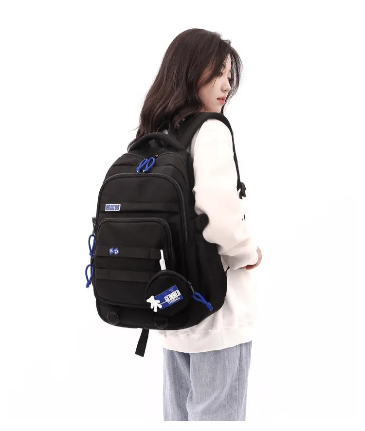 Lightweight Large-Capacity Book Bag – Simple and Stylish for Teenagers
