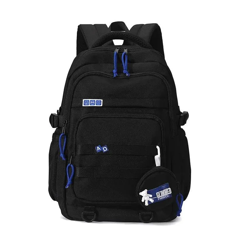 Lightweight Large-Capacity Book Bag – Simple and Stylish for Teenagers