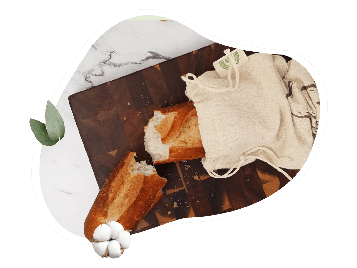 Linen Bread Bags