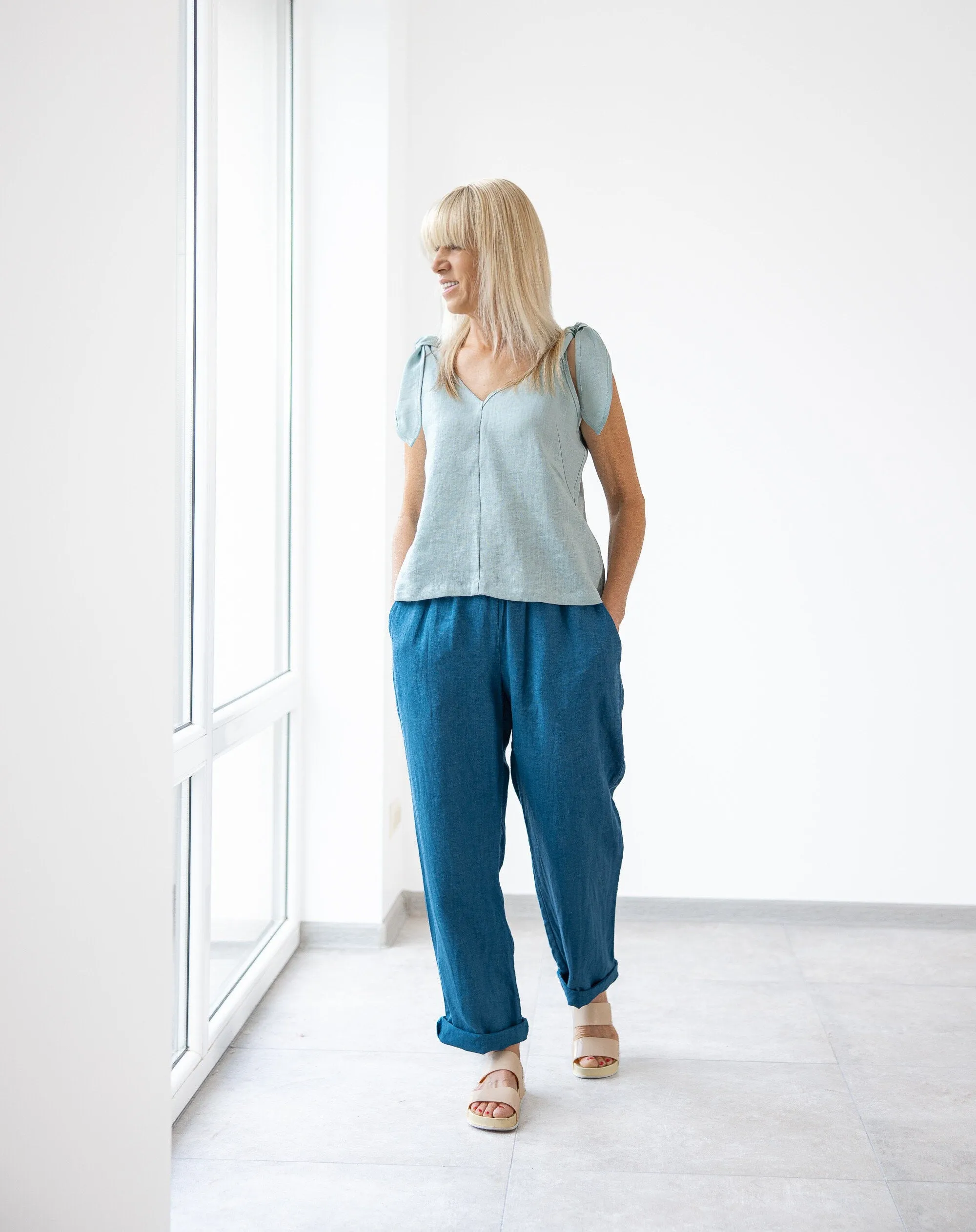 Linen Pants For Women CECILIA