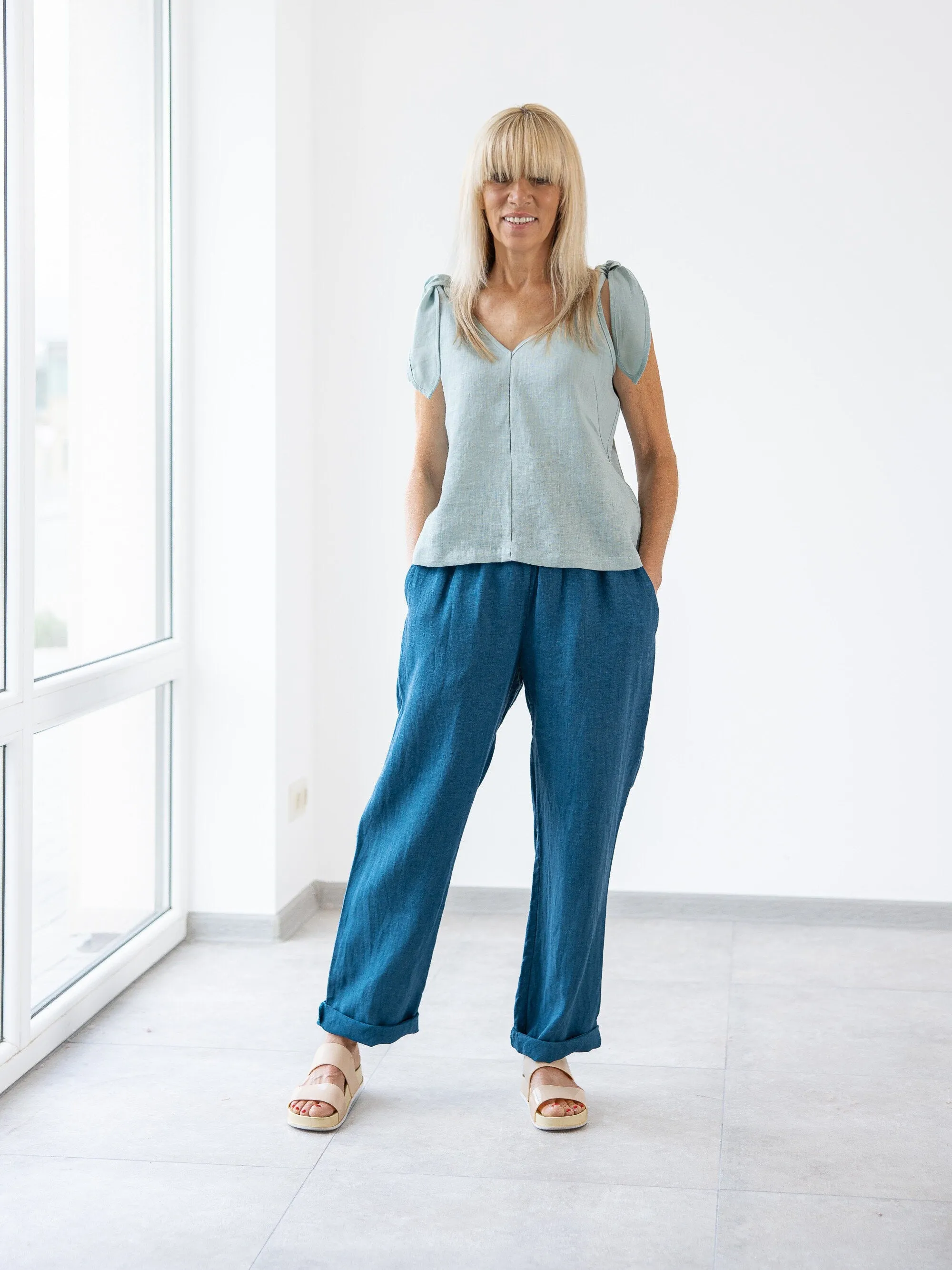 Linen Pants For Women CECILIA