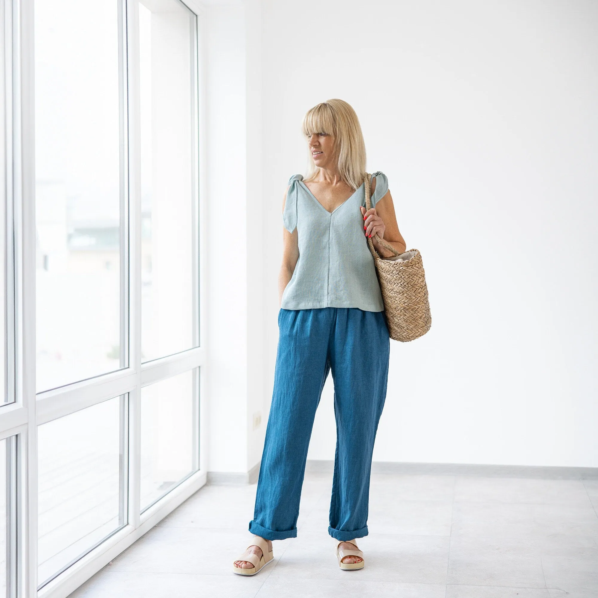 Linen Pants For Women CECILIA