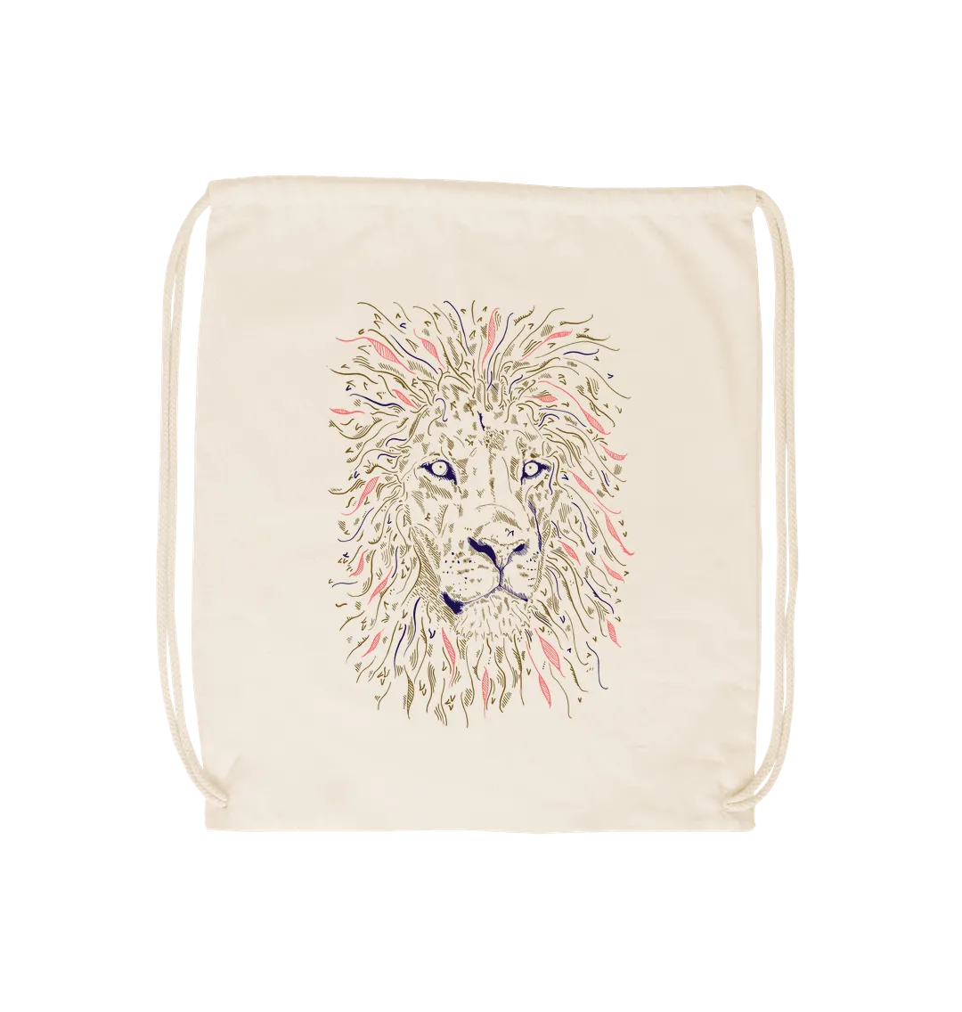 Lion Drawstring Bag
