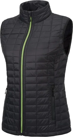 Little Donkey Andy Women's Puffer Vest, Lightweight Warm Sleeveless Jacket for Hiking Travel Golf
