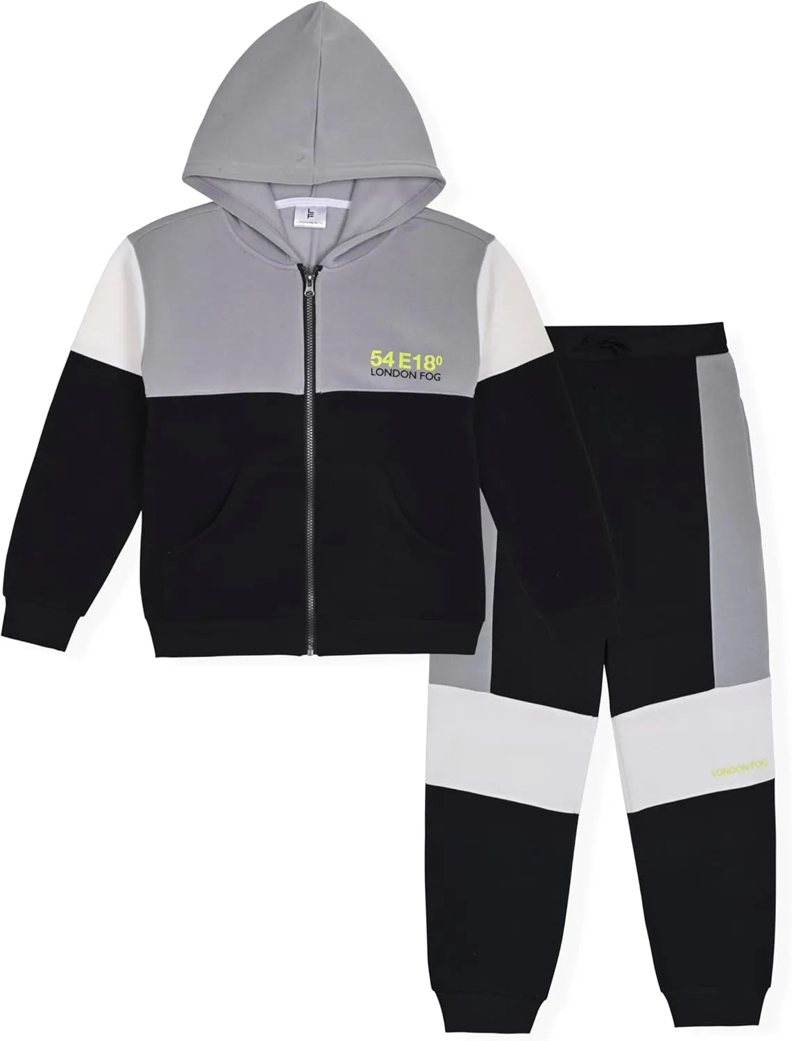 LONDON FOG Boys Fleece Sweatsuit Hoodie and Sweatpants