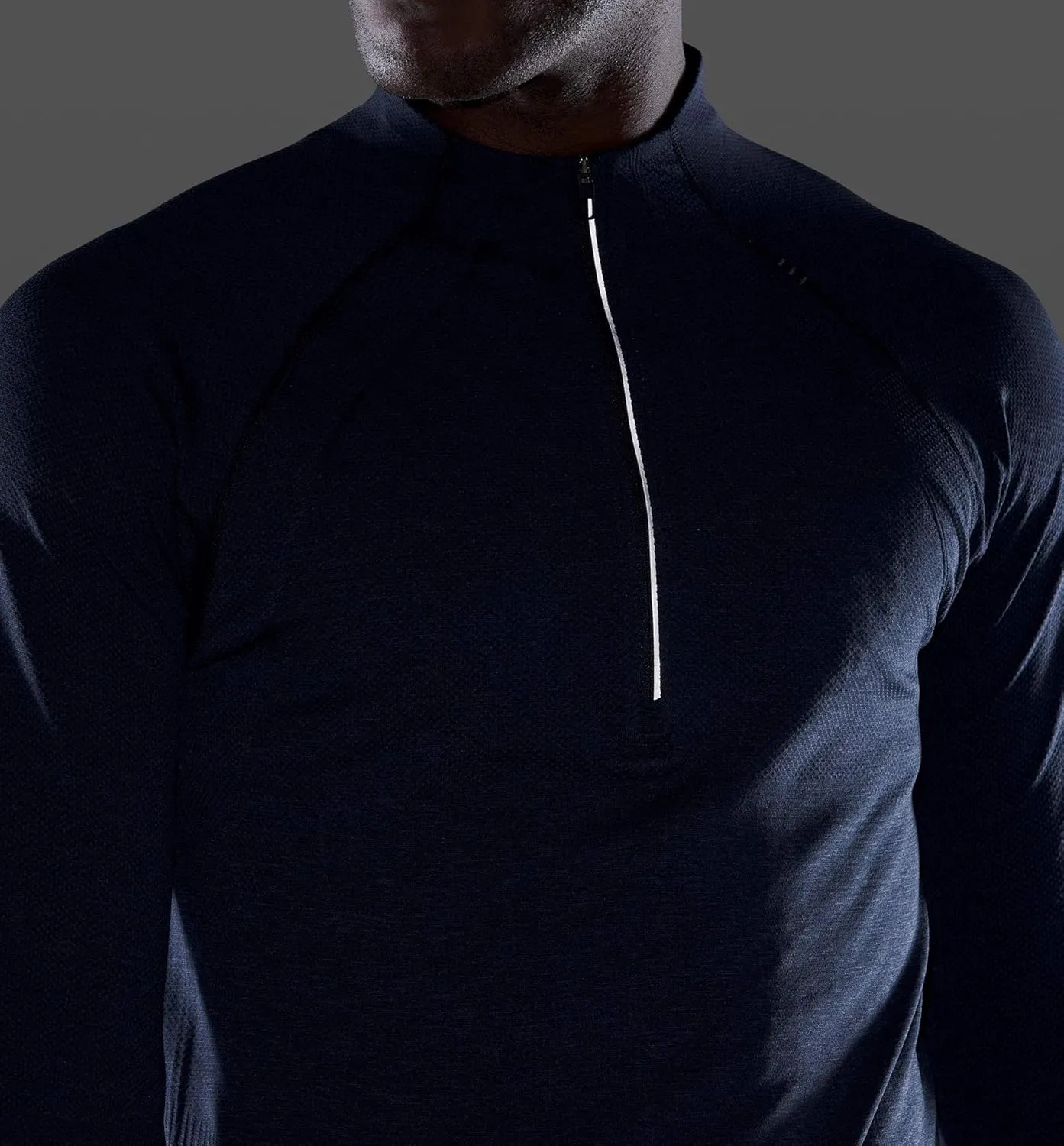 lululemon Mens Metal Vent Tech 1/2 Zip Long Sleeve Shirt