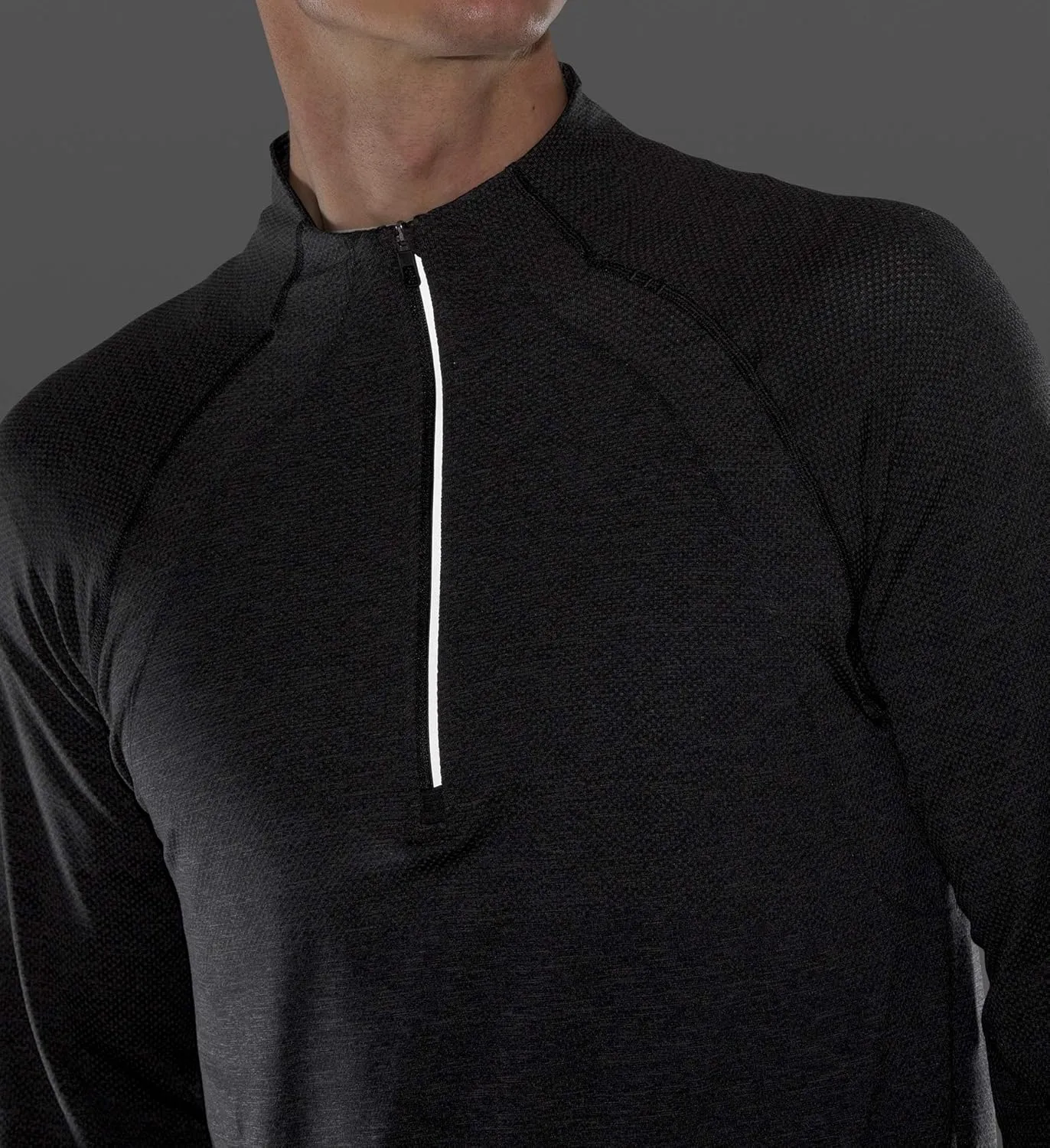 lululemon Mens Metal Vent Tech 1/2 Zip Long Sleeve Shirt