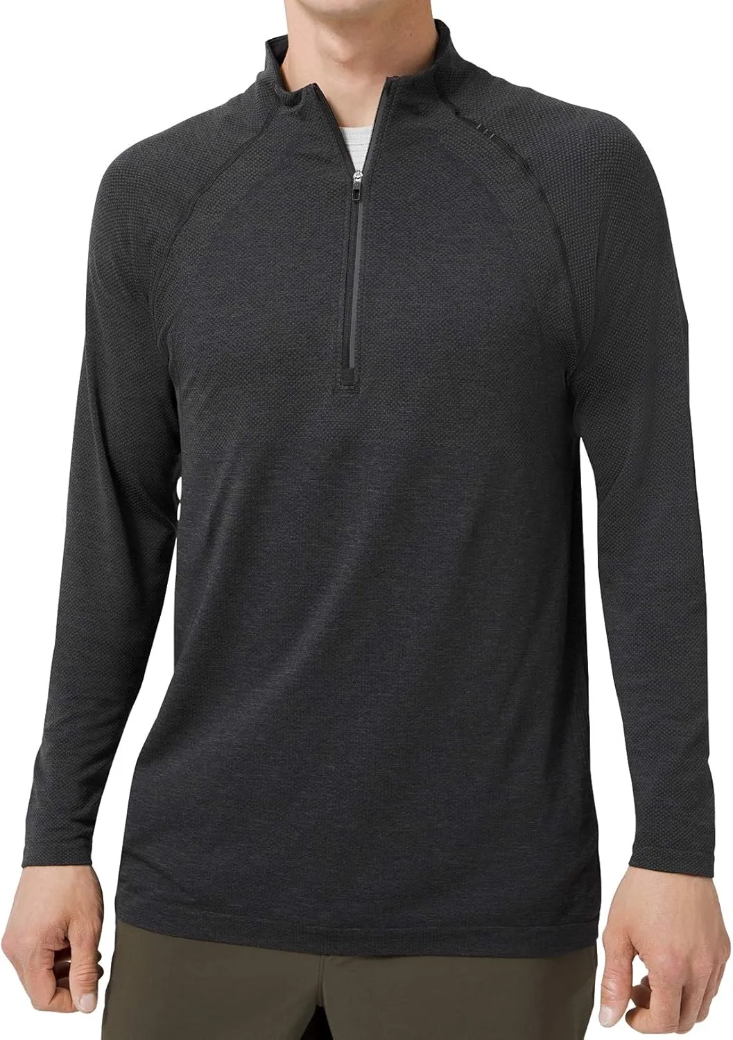 lululemon Mens Metal Vent Tech 1/2 Zip Long Sleeve Shirt