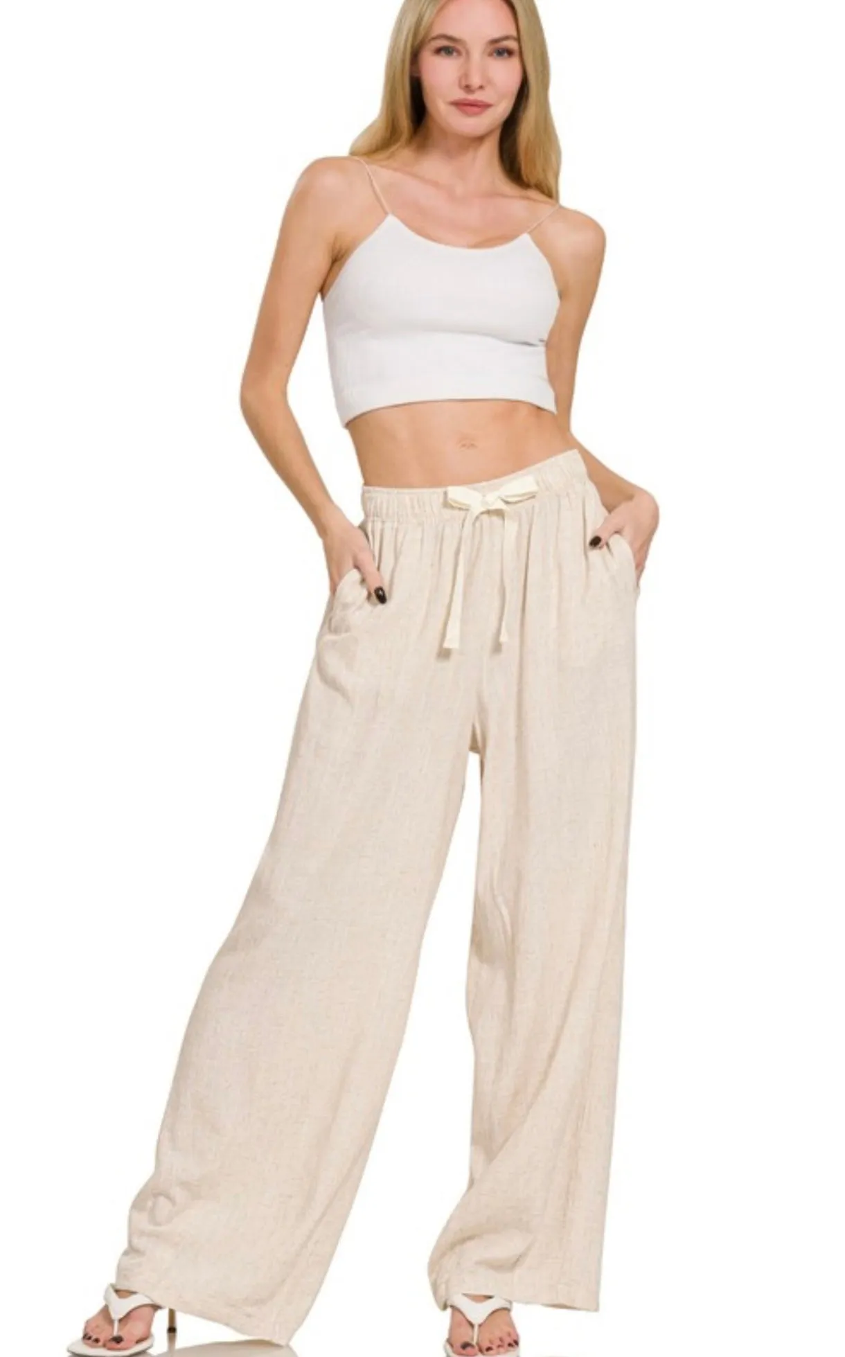 Madison Linen Pants