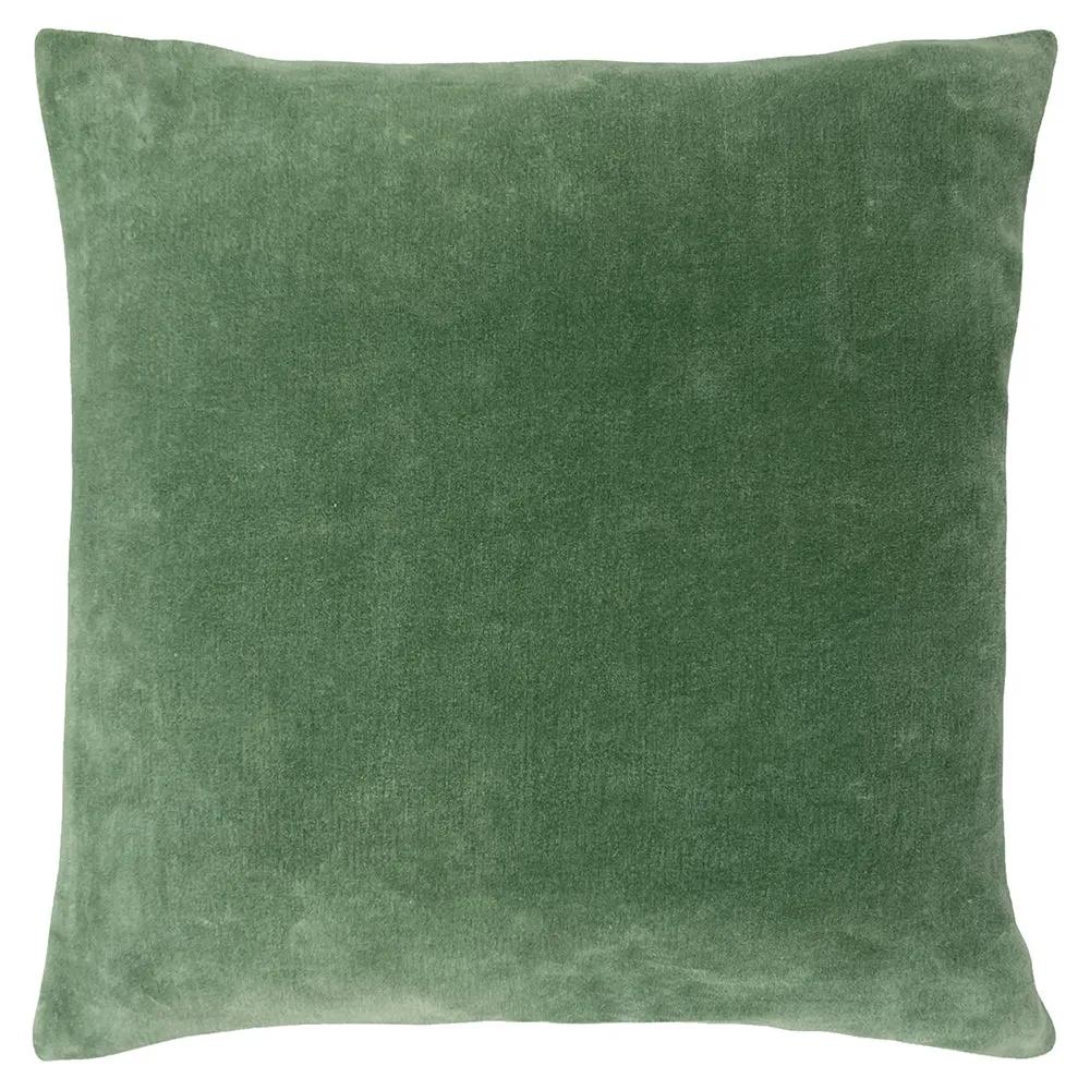 Mangata Soft Velvet Cushion Eucalyptus