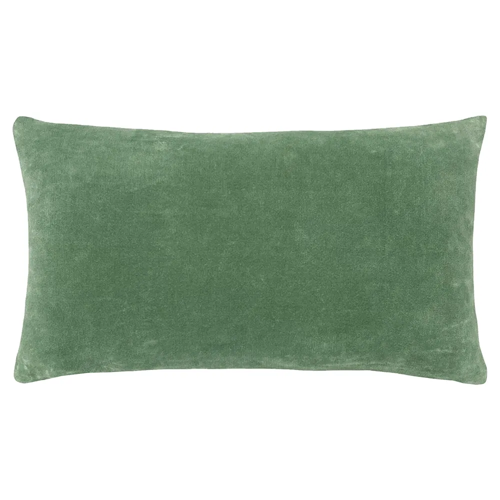Mangata Soft Velvet Cushion Eucalyptus