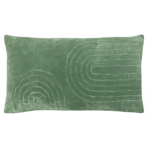 Mangata Soft Velvet Cushion Eucalyptus