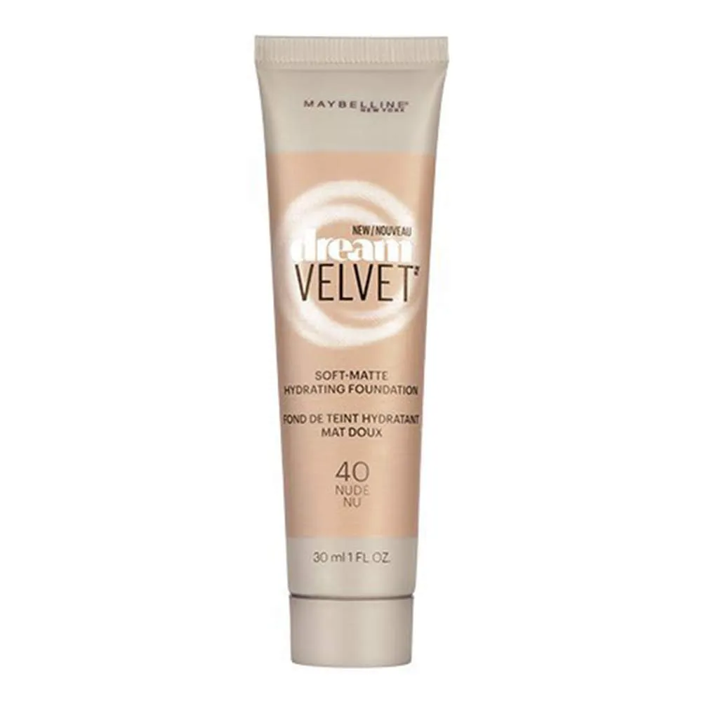 Maybelline Dream Velvet Soft-Matte Hydrating Foundation, Nude, 1 fl. oz.