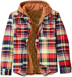 Mens Flannel Shirt Men's Button Down Regular Fit Long Sleeve Plaid Flannel Casual Shirts Men's Cotton Flannel Shirt Tops