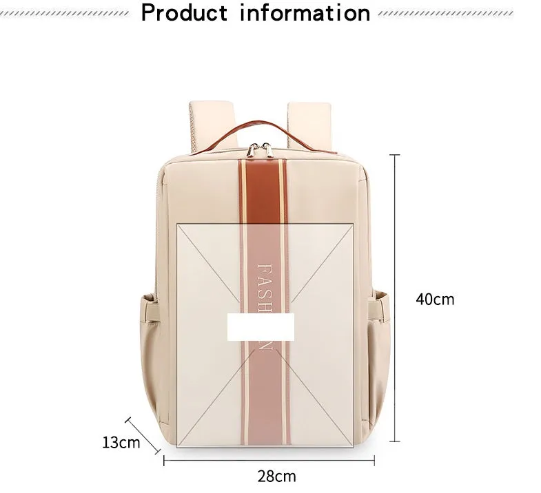 Men's Multi-Compartment Fashion Backpack