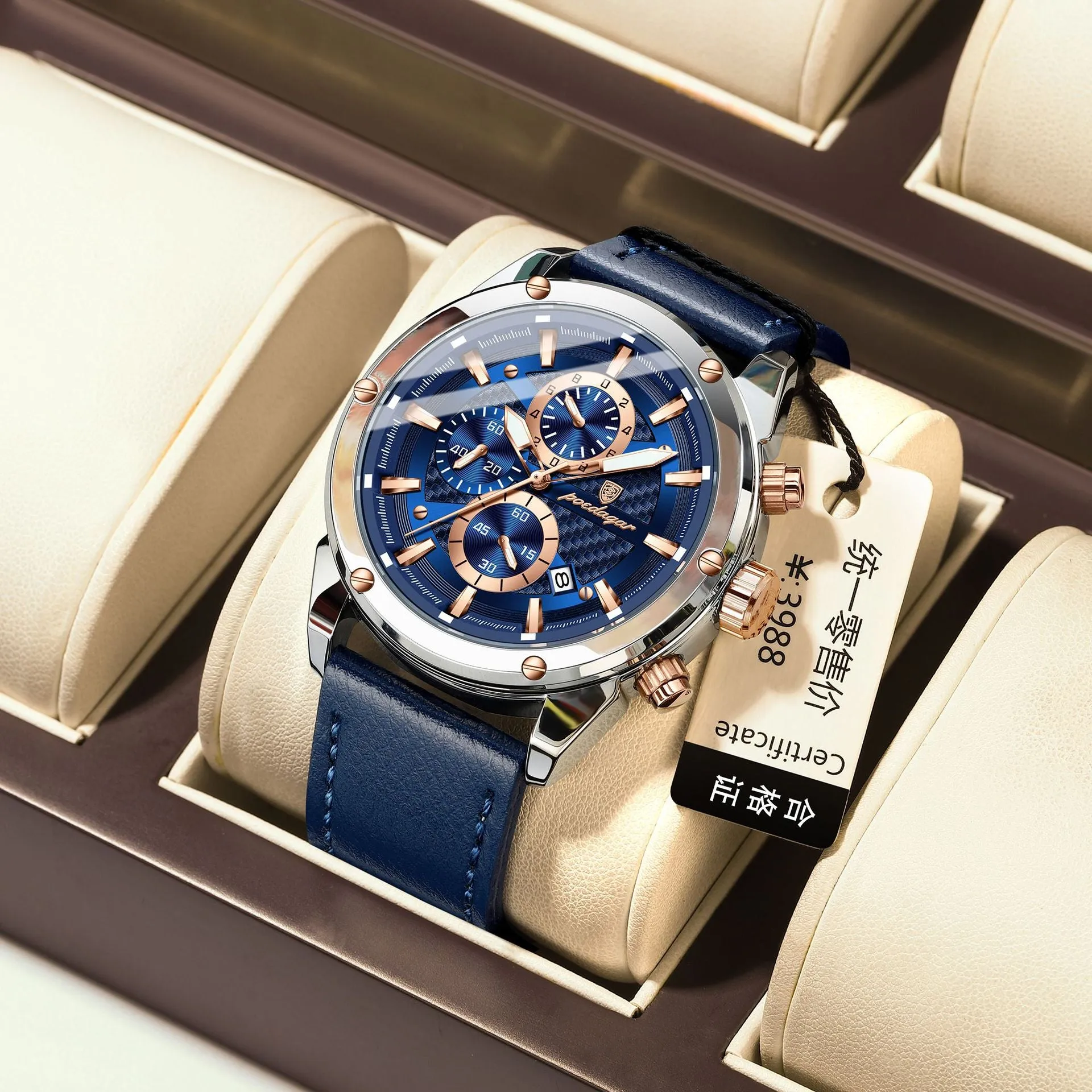 Men's Multi-functional Casual Fashion Watch