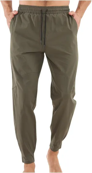 Mens Sweatpants Joggers Mens Sweatpants Tapered Gym Running Workout Pants Athletic Drawstring Joggers with Pockets