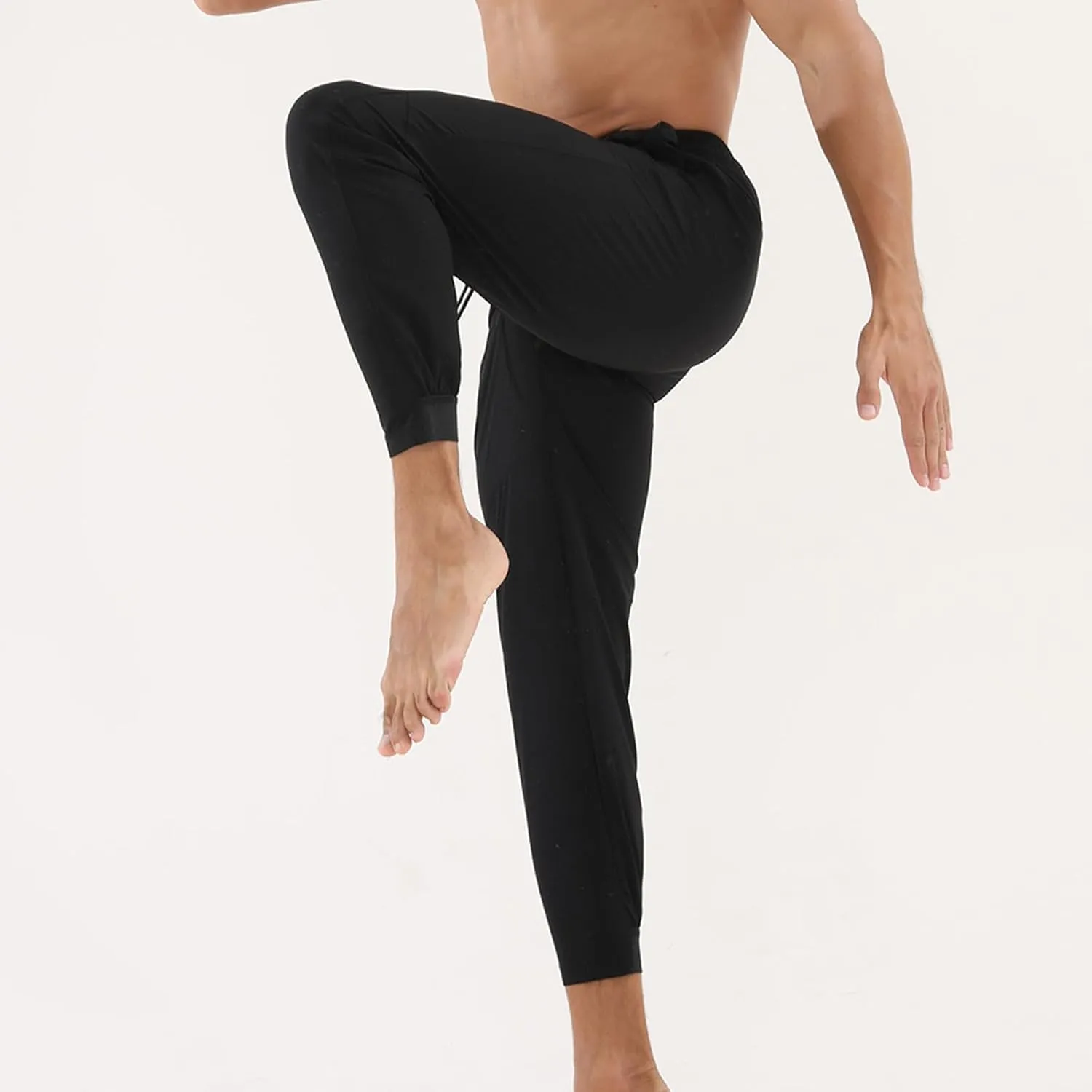 Mens Sweatpants Joggers Mens Sweatpants Tapered Gym Running Workout Pants Athletic Drawstring Joggers with Pockets