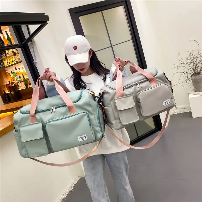 Men's Yoga Dry Wet Separation Female Nylon Travel Bags