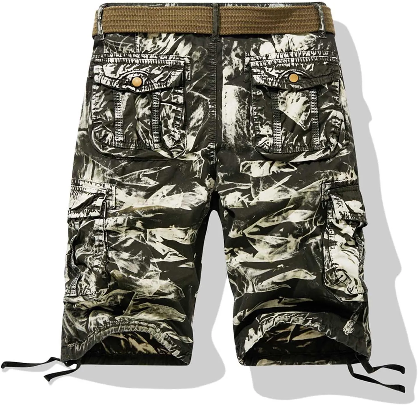 Muscularfit Cargo Shorts for Men 2023 Regular and Big & Tall Camo Multi Pockets Tooling Shorts Fashion Outdoor Work Shorts