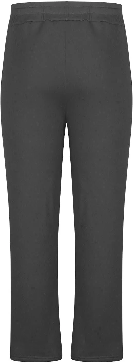 Muscularfit Mens Pants Straight Fit Solid Drawstring Stretch Waist Loose Straight Sweatpant Causal Fall Jogger Athletic Pants